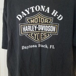 VINTAGE DAYTONA HARLEY DEALERSHIP T-SHIRT